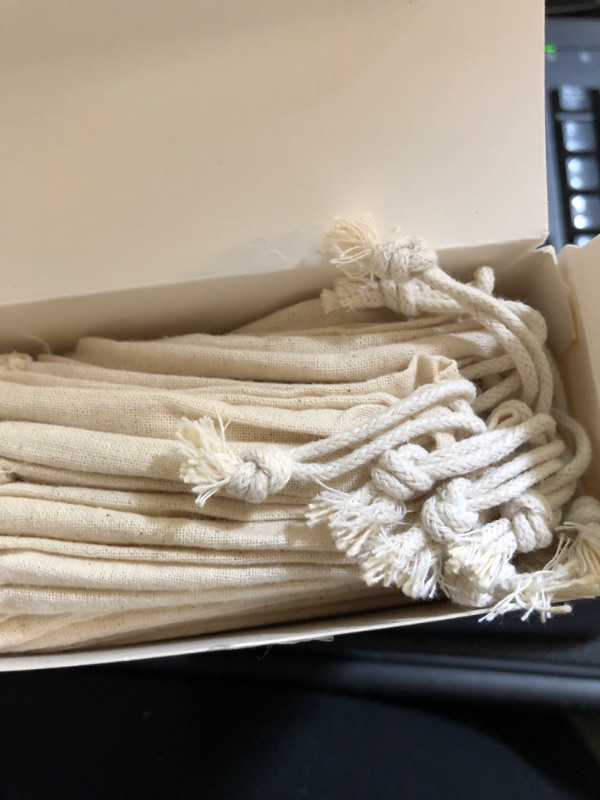 Photo 1 of 30 Pcs Cotton Muslin Party Favor Wedding Bag 4 x 6 Inch Hangover Bachelorette Bags Drawstring Survival Recovery Kit Bag with Gift Tags for Wedding Bridal Bridesmaid Groomsman Gifts (Retro Pattern)