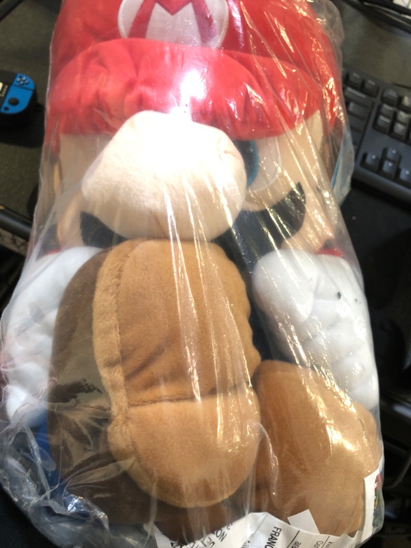 Photo 1 of Nintendo Super Mario Plush Doll With Tags 12"