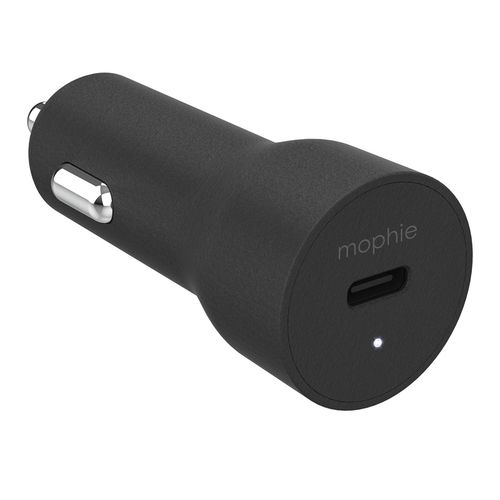 Photo 1 of Mophie Car Charger w/ USB Type C Cable Black