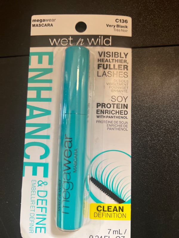 Photo 2 of  Wet N Wild MegaWear C136 VERY BLACK Mascara