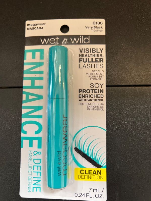 Photo 2 of  Wet N Wild MegaWear C136 VERY BLACK Mascara