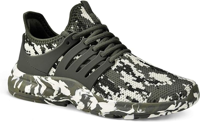 Photo 1 of BIACOLUM MENS SNEAKERS, CAMOUFLAGE, GREY 9