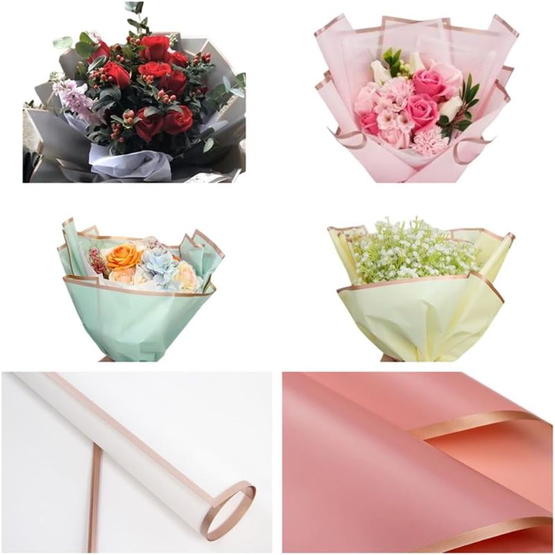 Photo 1 of Flower Wrapping Paper,Waterproof bouquet wrapping paper Used for DIY crafts,Flower shop bouquet packaging