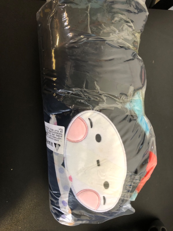 Photo 1 of 
Long Cat Plush Body Pillow, Cute Clown Plush Long Cat Throw Pillow, Kawaii Stuffed Animal Clown Cat Plush Toys for Kids, Boys, Girls (Black, 90cm/35in)