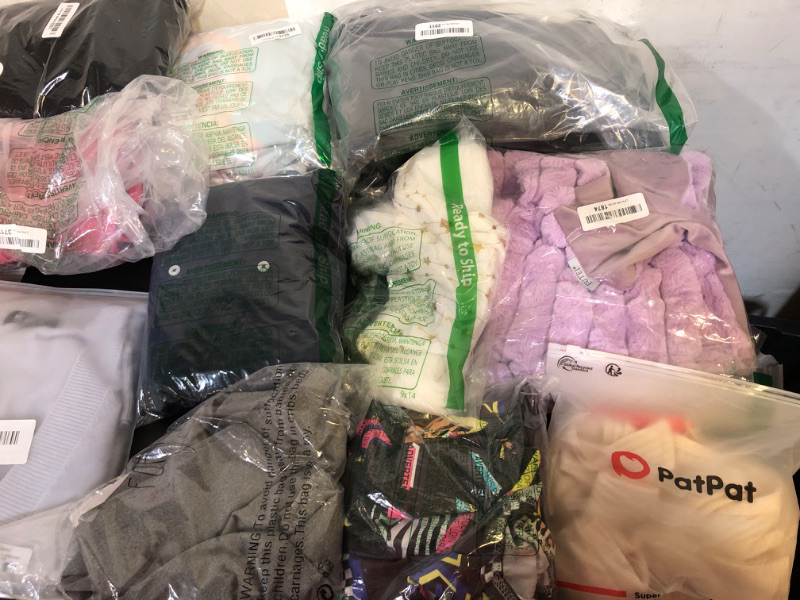 Photo 2 of BOX LOT OF MISC ITEMS/CLOTHING-SOME NEW AND USED SIZES VARIES