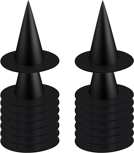 Photo 1 of 16 PACK SMALL HALLOWEEN HATS, COSPLAY PARTY SUPPLIES