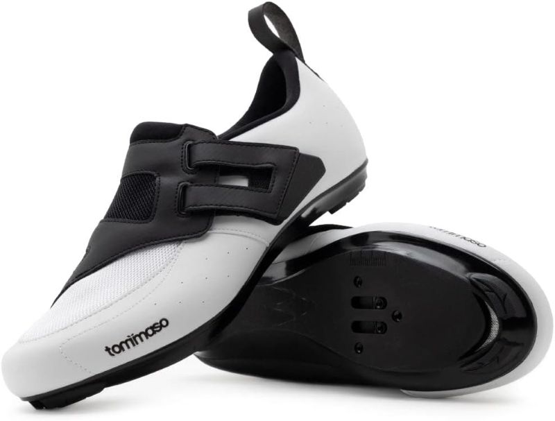 Photo 1 of 
Tommaso Veloce II Cycling Shoes - Ride in Style - Peloton Shoes Triathlon Road Bike Indoor Cycling Men Women Compatible with Look Delta SPD SPD-SL Cleats...
Size:9 Women/7.5 Men