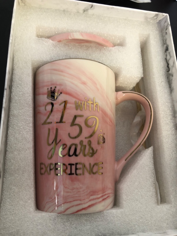 Photo 2 of 
50th Birthday Gifts for Women, 21 with 29 Years Experience Mug, 50th Anniversaries Gifts 50th Gifts Idea for Women Turning 50 Wife Mom Grandma Friend 14 Ounce