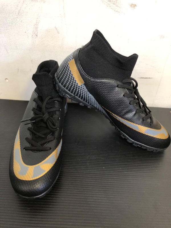 Photo 2 of Size 38--ASOCO DREAM Men's Football Boots, High Top, Profession, Athletics, Sports Shoes, Outdoor, Youth, Indoor Shoes, Training