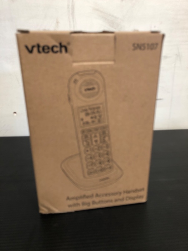 Photo 3 of VTech SN6107 CareLine Accessory Cordless Handset, White | Requires a VTech SN6197 or Other Models to Operate