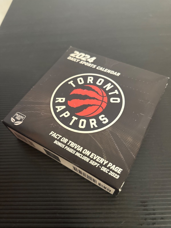 Photo 2 of Turner Sports Toronto Raptors 2024 Box Calendar (24998053081)