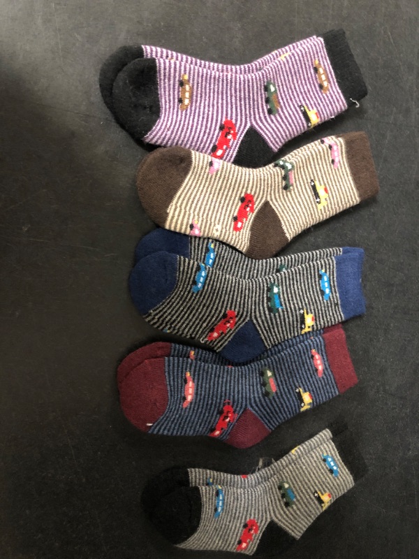 Photo 2 of HowJoJo Boys Wool Socks Kids Winter Warm Socks Thick Crew Socks 6 Pack 5-7 Years Old