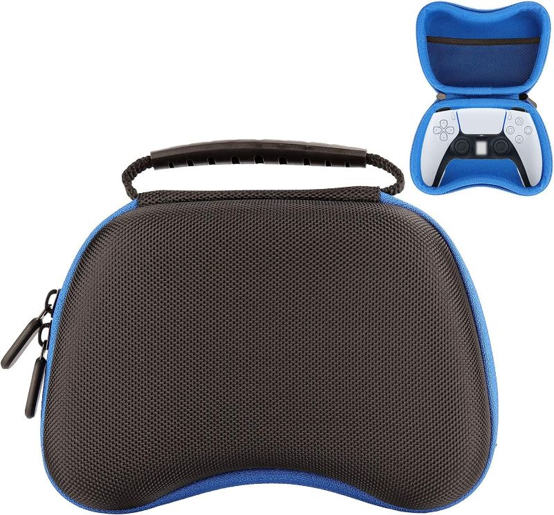 Photo 1 of Game Controller Storage Case for PS5, Carrying Travel Protective Case for Playstation 5 or Xbox Series X/S Controllers
