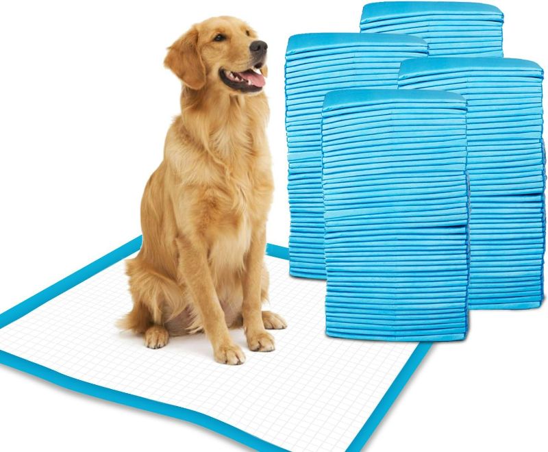 Photo 1 of Dog Pee Pads and Puppy Training Potty Pads by Gardner Pet - 50 Count 100 Count Box - 24" x 24" L - Quick Drying Surface - Super-absorbent Core (100-Count)
