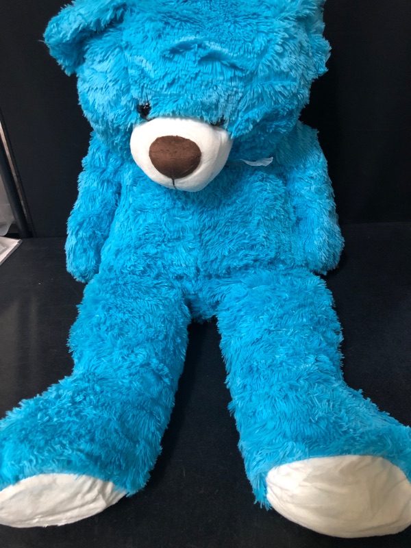 Photo 2 of HollyHOME Teddy Bear Plush Giant Teddy Bears Stuffed Animals Teddy Bear Love 36 inch Lake Blue
