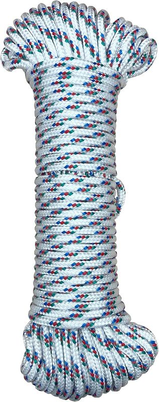 Photo 1 of Future 213132 Tricolour Polypropylene Braided Cord, 5 mm x 15 m
