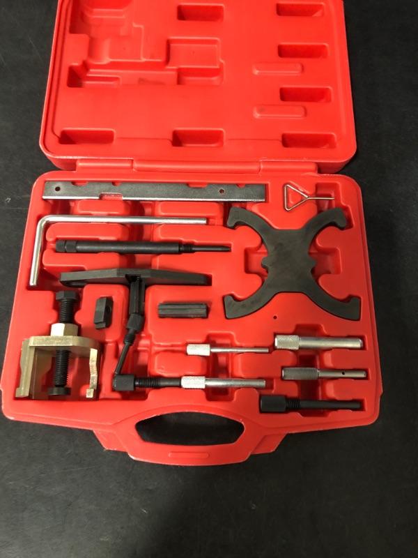 Photo 2 of Compatible Engine Camshaft Alignment Timing Tool Kit CrankShaft Locking Tool for Mazda Ford 1.4 1.6 1.8 2.0
