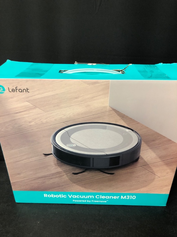 Photo 2 of Lefant M310 Robot Vacuum Cleaner-Powerful Suction, PreciSense Detect, Ultra-Thin, 140-Min Self-Charging Robotic Vacuum, App/Voice,Works with Alexa, Ideal for Pet Hair, Hard Floors, Low Carpet
