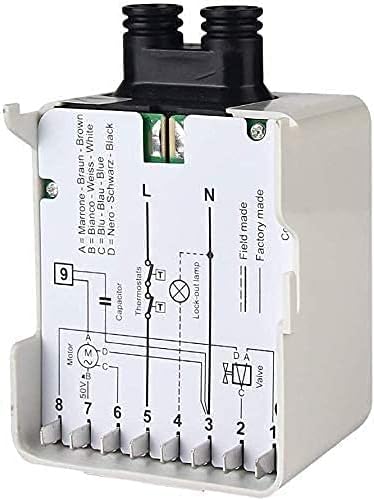 Photo 3 of Primary Control Box, 530SE Control Box Compatible for Riello 40G Oil Burner Controller + Electric Eye