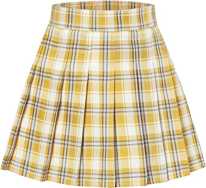 Photo 1 of KIDS SIZE 13-14Y SANGTREE TODDLER KIDS PLEATED HIGH ELASTIC SCHOOL UNIFORM CASUAL SKIRTS FOR GIRLS
