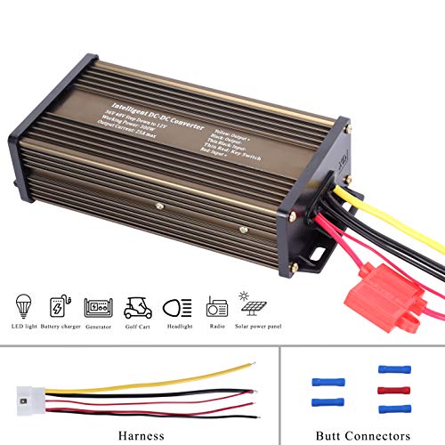 Photo 1 of PRO CHASER DC-DC GOLF CARTS RVS 48V 36V VOLT VOLTAGE TO 12V STEP DOWN VOLTAGE REDUCER REGULATOR FOR HEADLIGHTS TAILLIGHTS SOLAR PANELS RADIOS (25A 300W)
