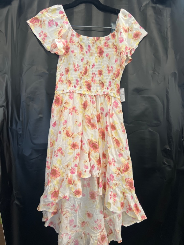 Photo 1 of Kids Girls Floral High- Low Dress Size 10/12