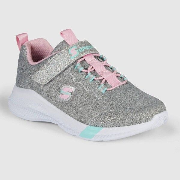 Photo 1 of Size 2 Sport By Skechers Memory Foam Kids Evelin Gray