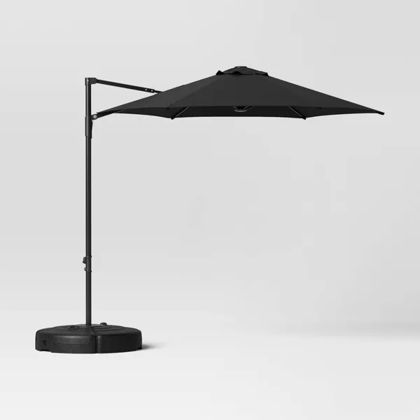 Photo 1 of 7.5' Round Offset Outdoor Patio Cantilever Umbrella - Room Essentials™
