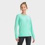 Photo 1 of Girls' Cozy Lightweight Fleece Crewneck Sweatshirt - All In Motion M (8)