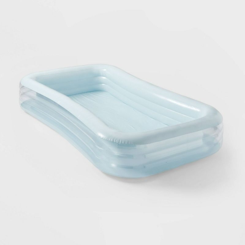 Photo 1 of 6' X 22" Deluxe Rectangular Family Pool Blue - Sun Squad™
