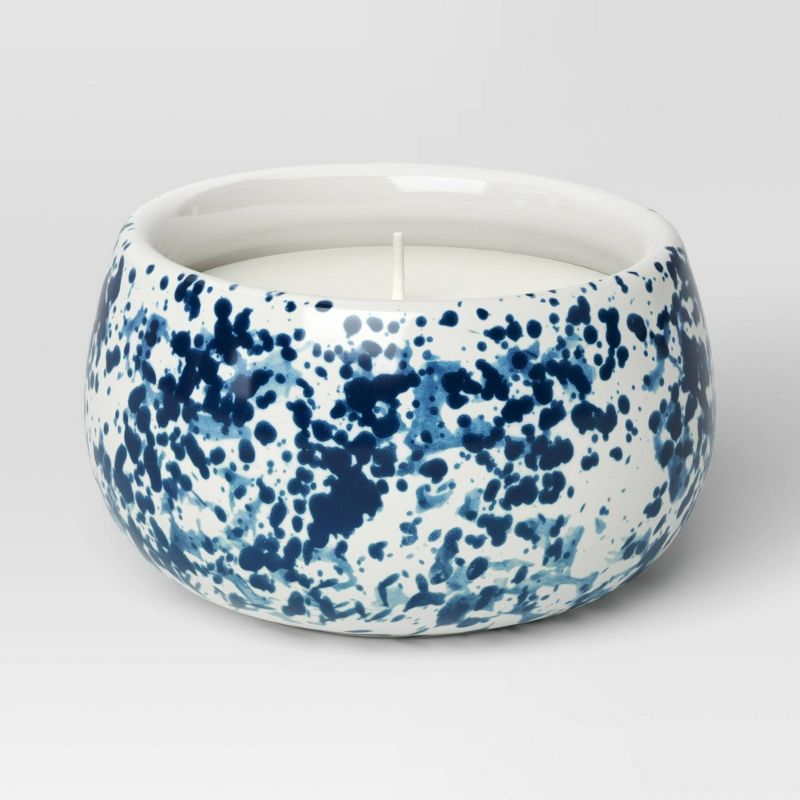 Photo 1 of Ceramic Citronella Jar Candle Assorted Blues 12oz - Threshold™ Designed with Studio McGee
