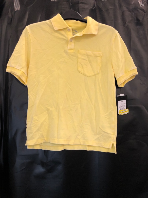 Photo 2 of Boys' Short Sleeve Washed Polo Shirt - art class Lemon Yellow M
