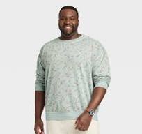 Photo 1 of XL Men's French Terry Crewneck Pullover Sweatshirt