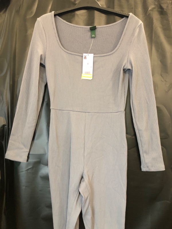 Photo 2 of Medium Women's Seamless Fabric Jumpsuit - Wild Fable Slate Gray 