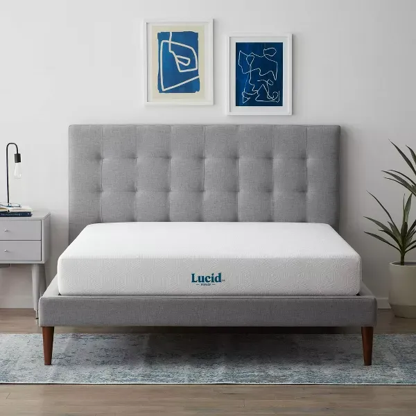 Photo 1 of FULL SIZE Lucid Essence 8" SureCool Gel Memory Foam Mattress with Antimicrobial Technology
