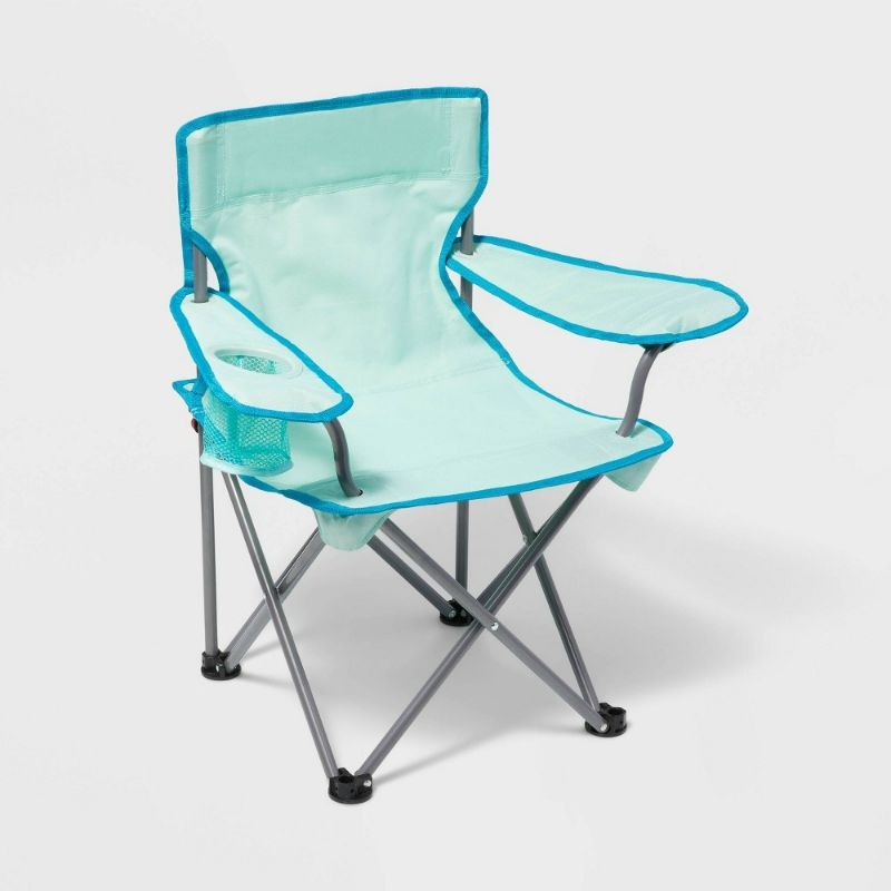 Photo 1 of Kids' Portable Camp Chair Mint Green - Sun Squad™
