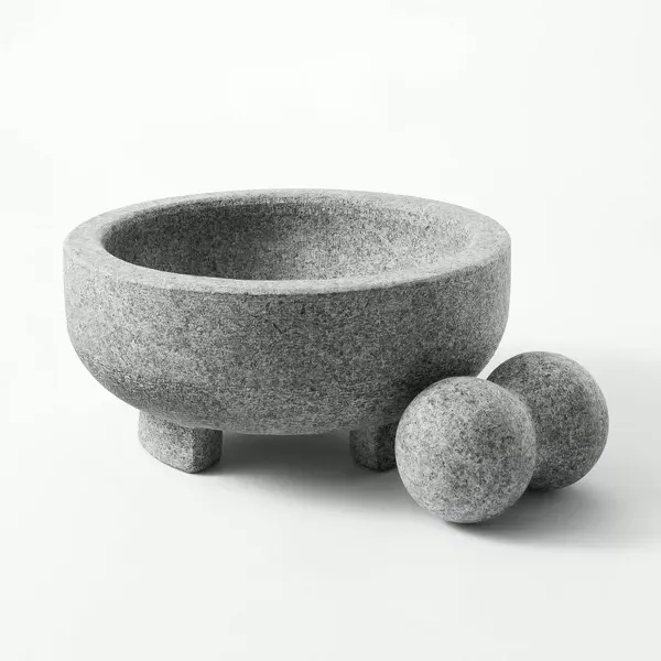 Photo 1 of 8" Granite Molcajete & Pestle - Figmint™
