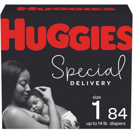 Photo 1 of Huggies Special Delivery Hypoallergenic Baby Diapers Size 1 84 Ct
