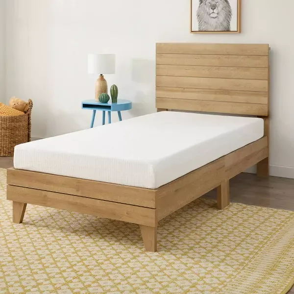 Photo 1 of 6" Gel Memory Foam Mattress with Antimicrobial Fabric Cover - Full - Room Essentials™
