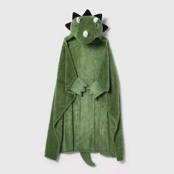 Photo 1 of Dinosaur Kids' Hooded Blanket - Pillowfort™
