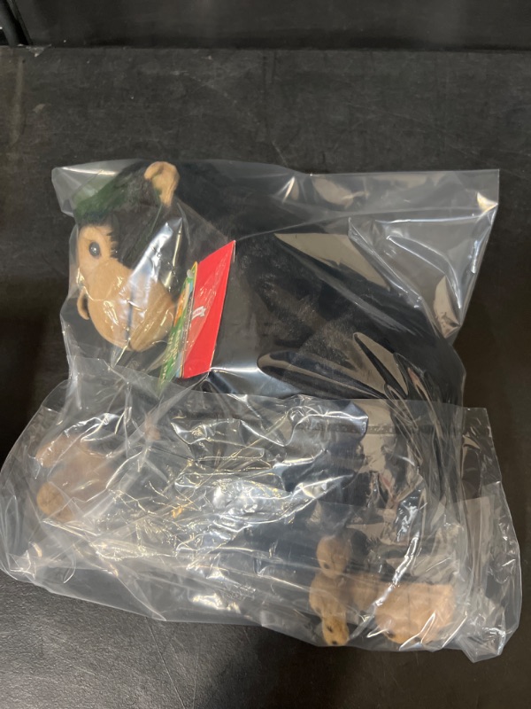 Photo 2 of FAO Schwarz 12" Baby Monkey Chimpanzee Toy Plush
