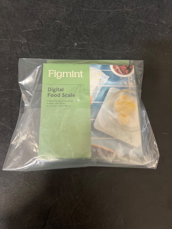 Photo 1 of 11lb Digital Kitchen Food Scale White - Figmint™
