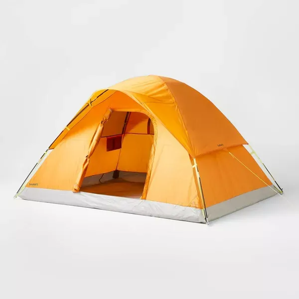 Photo 1 of 4 Person Dome Camping Tent Rust - Embark™
