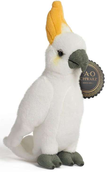 Photo 1 of FAO Schwarz Adopt a Wild Pal Cockatiel Plush
