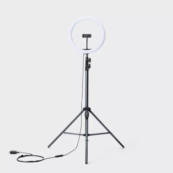 Photo 1 of 12" RGB Ring Light with Tripod - Heyday™ Black
