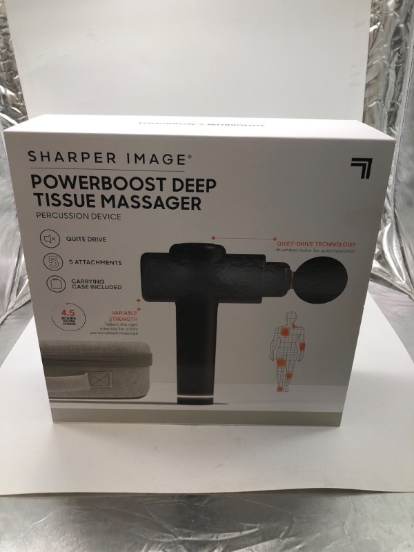 Photo 2 of Sharper Image Powerboost Deep Tissue Massager
