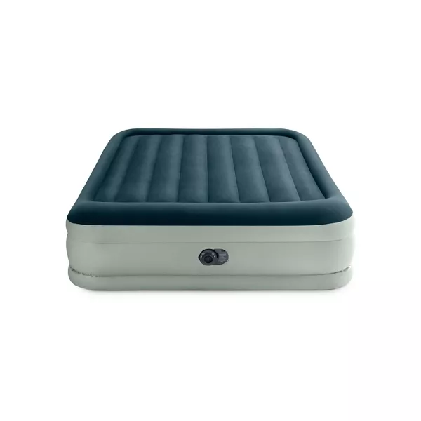 Photo 1 of Intex Elevated 18" Premium Comfort Queen Air Mattress with Internal Pump
