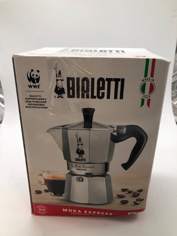 Photo 2 of BIALETTI Moka 6 Cup Express Espresso Maker

