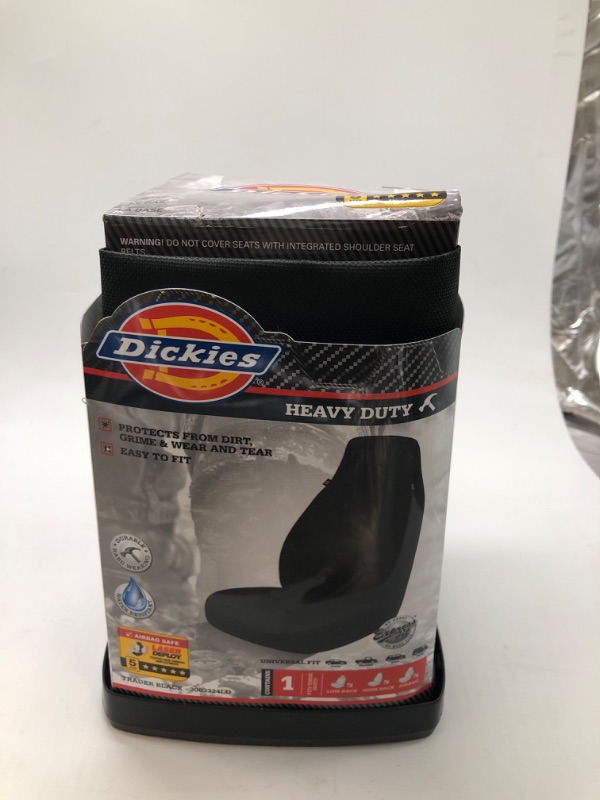 Photo 2 of Dickies Single Trader Front Seatcover Automotive Interior Covers and Pads Black
