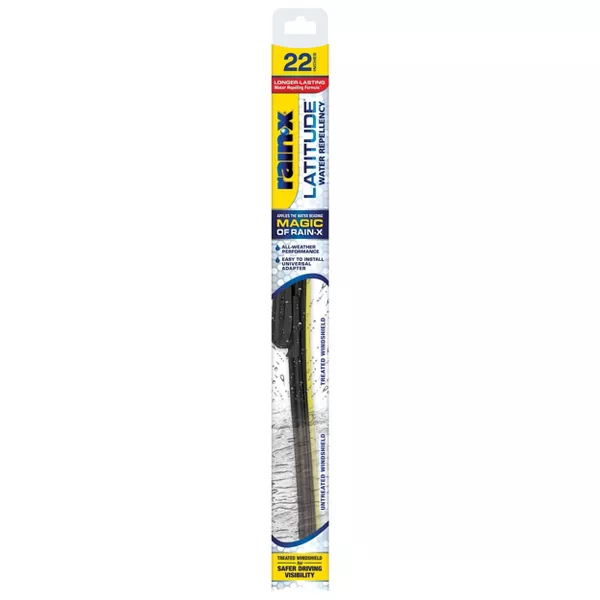 Photo 1 of Rain-X Latitude Water Repellency 22 2-in-1 Windshield Wiper Blade
